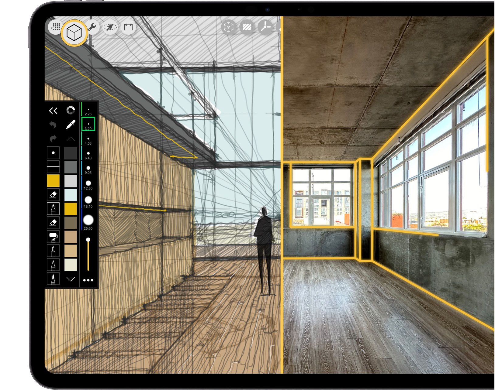 Morpholio Trace: Best iPad App for Architects, scan any room 3d model